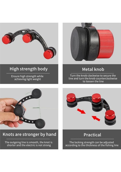 Manuel Gt Düğümleyici Fg Düğüm Pr Düğüm Hızlı Ön Kurşun Karbon Tel Pe Hattı Alt Hat Bağlayıcı (Yurt Dışından) modelleri