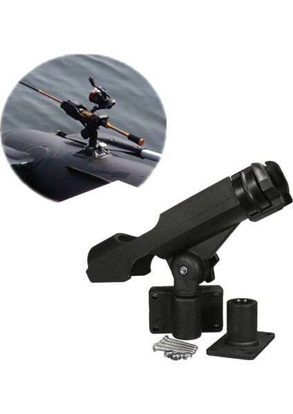 Tekne Kayak Olta Kamışı Tutucu Plastik Olta Kamışı Braketi Ayarlanabilir Çıkarılabilir Tekne Montajı Olta Kamışı Desteği (Yurt Dışından) fiyatları