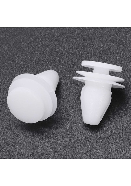 20 Adet Araba Beyaz Perçin Kapı Trim Klipler Raptiye (Yurt Dışından)