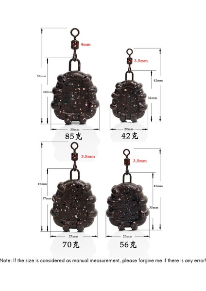 Sazan Balıkçılık Ağırlıkları-4 Adet Pered Düz Armut Platinler Sazan/kaba Olta Takımı Aksesuarları Için Fırdöndüler ile (Yurt Dışından) fırsatları