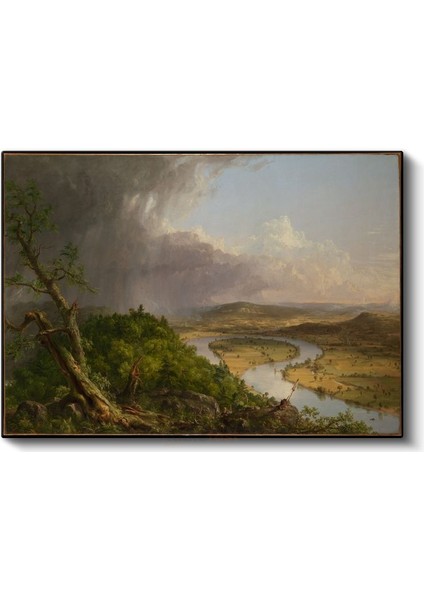 Thomas Cole - The Oxbow Kanvas Tablo
