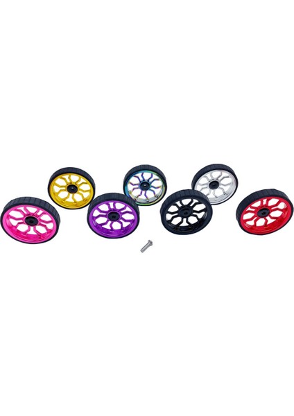 Katlanır Bisiklet Kolay Tekerlek Cnc Alüminyum Alaşımlı Kolay Tekerlek Brompton Katlanır Bisiklet Için Yükseltilmiş Genişletilmiş Kolay Tekerlek, Mor (Yurt Dışından)