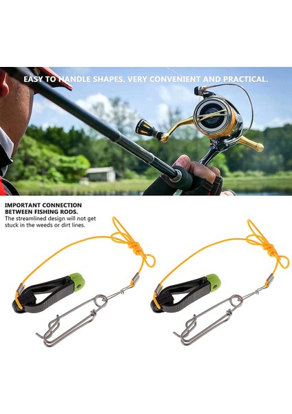 2 Adet Power Grip Plus Misina Serbest Bırakma, 17 Inç Downrigger Serbest Bırakma Yığma Klipsi Balıkçılık Lideri Uzun Hatlı Çıtçıtlı Klipsler (Yurt Dışından) fırsatları