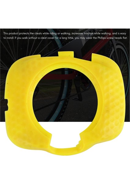 Adet/takım Cleat Pedal Kapağı Hızlı Bırakma Kaymaz Bisiklet Eylem Cleats Koruma Kapağı Speedplay Sıfır Aero (Yurt Dışından) fırsatları