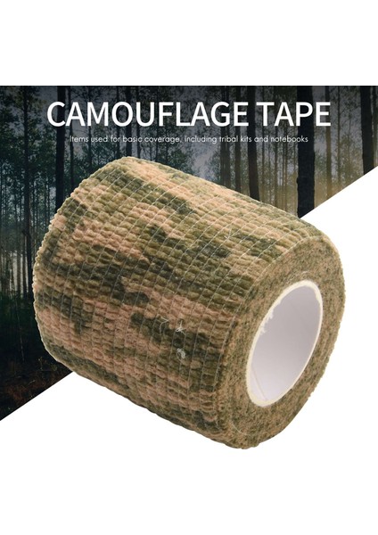 Açık Bisiklet Kamuflaj Sarma Tabancası Avcılık Kamuflaj Gizli Bant Camo 2 (Yurt Dışından)