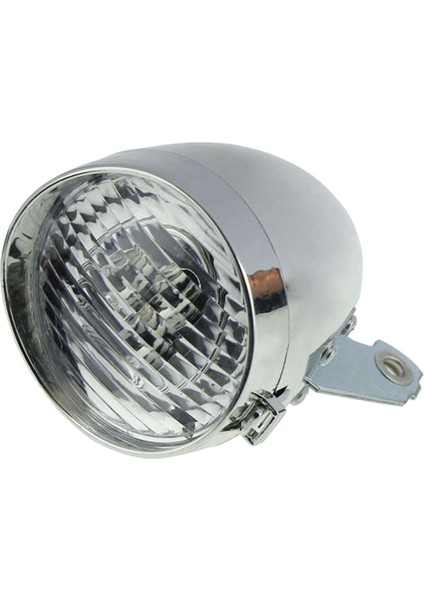 Retro Bisiklet Bisiklet Aksesuarı Ön Işık Braketi Vintage 3led Far (Gümüş) (Yurt Dışından)