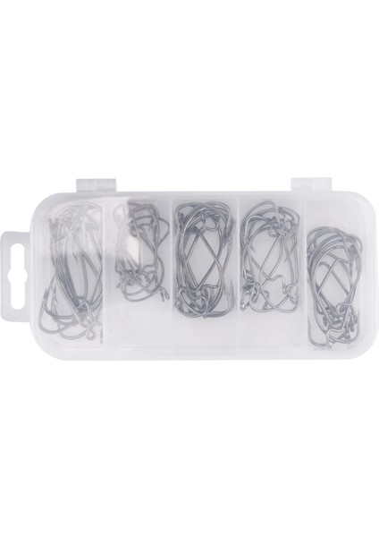 51 Adet Balıkçılık Kancaları Yüksek Karbon Çelik Solucan Senko Yem Jig Balık Kancaları Plastik Kutu ile (Yurt Dışından) fiyatları