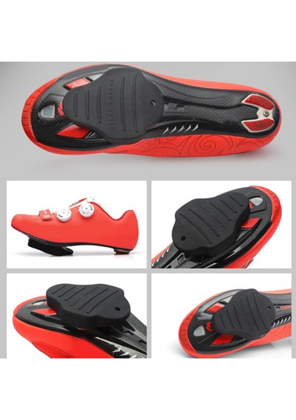 1 Çift Bisiklet Pedalı Cleats Kapak Keo Pedalı Bisiklet Ayakkabı Cleats Koruyucu Yol Bisikleti Kilit Pedalı Cleats Kapak (Yurt Dışından) modelleri