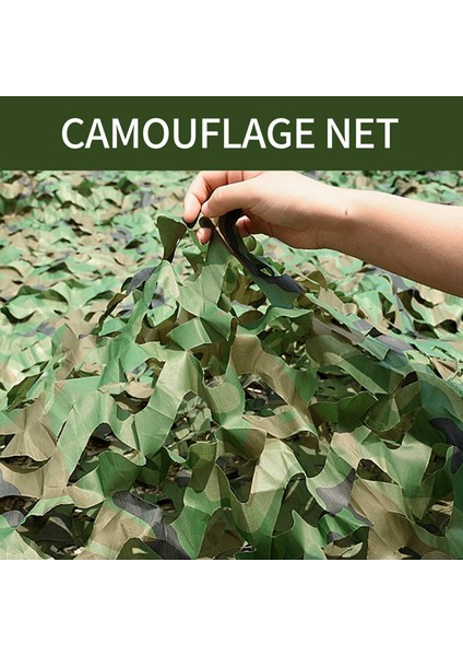 1MX2M 39X78 "woodland Kamuflaj Kamuflaj Net Kapak Avcılık Çekim Kamp Ordu (Yurt Dışından)
