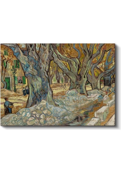 Vincent Van Gogh - Büyük Çınarlar Kanvas Tablo