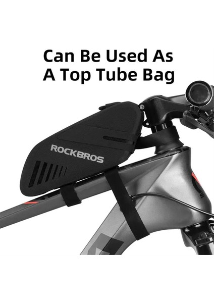 Rockbros 0.6l Bisiklet Sele Çantası Su Geçirmez Kuyruk Çantası Arka Lambası Askılı Mtb Yol Bisikleti Aksesuarları (Yurt Dışından) fiyatları