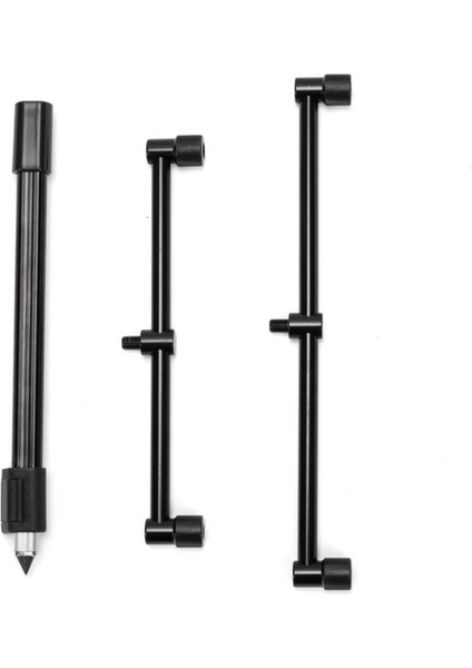 Sazan Balıkçılığı Çubuk Tutucu Alaşımlı Yükseklik Ayarlanabilir Evrensel Uzunluk Ayarlanabilir Sabit Balıkçılık Bankstick Direk Desteği 30CM (Yurt Dışından)