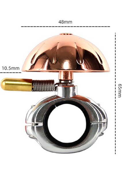 Dağ Bisikleti Yol Bisikleti Copper Bell Bisiklet Saf Copper Bell Ses si Kulağa Hoş Gelen Uzun Kuyruk Tonu (Yurt Dışından)