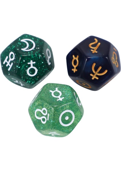 9 Adet Inci 12 Taraflı Astroloji Zodyak Işaretleri Zar Takımyıldızı Kehanet Oyuncaklar Yaratıcı Çok Taraflı Zar Tipi A (Yurt Dışından) indirimleri