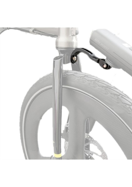 Brompton Katlanır Bisiklet Yol Katlanır Bisiklet Kamerası Için Bisiklet Ön Işık Braketi Gopro Işık Tutucu Tabanı Gümüş (Yurt Dışından)