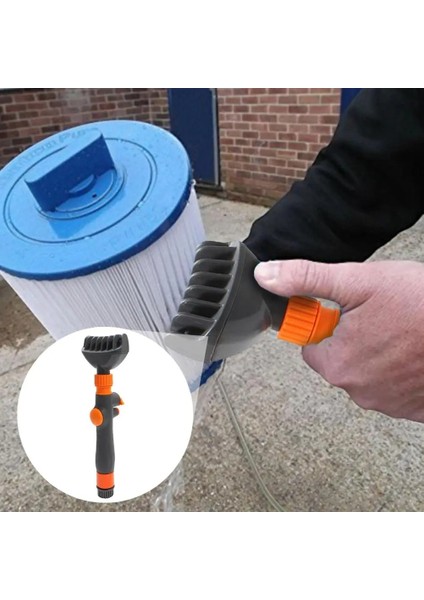 Havuz Filtre Tarak Temizleyici Havuz Kartuşları Filtre Temizleyici Tarak Sıcak Küvet Spa Su Filtresi Temizleme Hortumu Bağlantı Aracı (Yurt Dışından) fiyatları