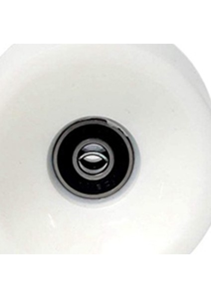 4 Tekerlek Seti 70MM 78A Ofset Hub Katı Longboard Tekerlekler, Abec 9 Siyah Rulmanlı Pürüzsüz Longboarding Tekerlekler, Beyaz (Yurt Dışından)