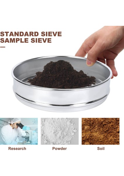 Ağır Hizmet Tipi Bahçe Riddle Elek Örgü Toprak Eleme Kompost Tohum Tepsisi Bahçe Alet-18 (1mm) (Yurt Dışından) fiyatları