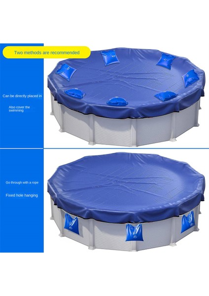 Yer Üstü Havuz Için 8 Paket Duvar Çantaları, Ağır Hizmet Tipi Havuz Su Torbası Havuz Kapağı Ağırlıkları Havuz Kapanış Kışa Hazırlama Kiti (Yurt Dışından) indirimleri