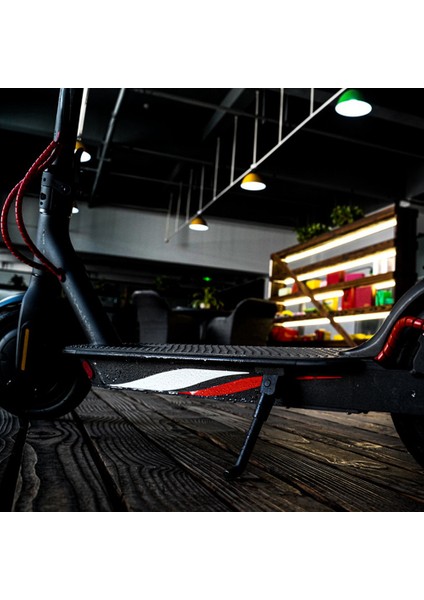 Scooter Yansıtıcı Dekoratif Koruma Etiketi Pvc Su Geçirmez Gece Sürüş Uyarı Şeridi Xiaomi M365 Pro 1s, Kırmızı (Yurt Dışından) fırsatları