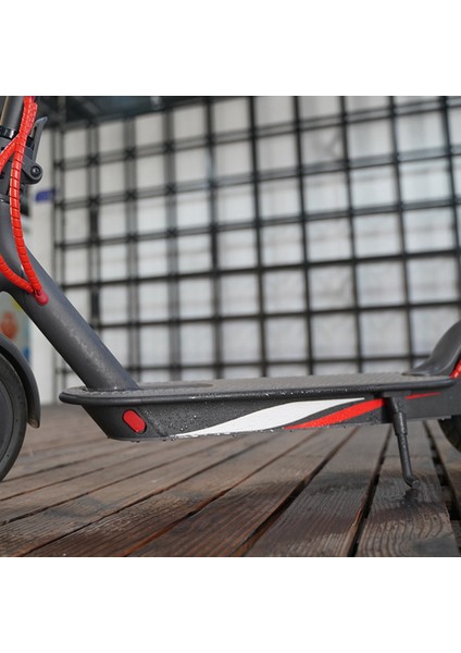 Scooter Yansıtıcı Dekoratif Koruma Etiketi Pvc Su Geçirmez Gece Sürüş Uyarı Şeridi Xiaomi M365 Pro 1s, Kırmızı (Yurt Dışından) indirimleri
