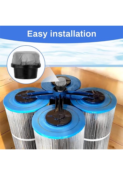 190106Z Pentair Clean And Clear Plus, Easyclean De ve Quad De Filtreleri Için Ekran Kapağı Hava Tahliye Eleğinin Değiştirilmesi (Yurt Dışından)