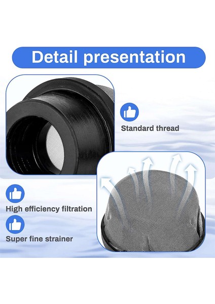 190106Z Pentair Clean And Clear Plus, Easyclean De ve Quad De Filtreleri Için Ekran Kapağı Hava Tahliye Eleğinin Değiştirilmesi (Yurt Dışından)