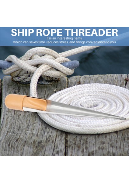 Ekleme Fıd, Ekleme Halat Kiti Için Fıd Plastik Saplı Halat Bağlantıları ile Fıd Ekleme Aracı Için Paslanmaz Çelik Fıd, 17CM (Yurt Dışından) indirimleri