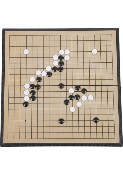 Büyük Boy Manyetik Go Katlanır Tahta Seti Manyetik Satranç Gomoku Tahta Oyunu (Yurt Dışından) indirimleri