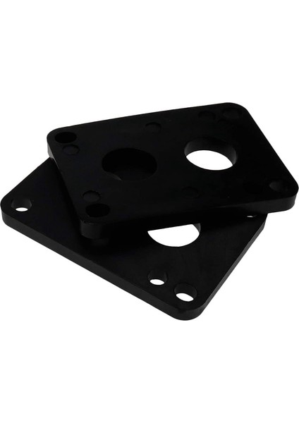 10 Adet Kaykay Yükseltici Şok Emici Pedler Longboard Kaykay Için, Darbeyi Azaltın ve Yükseklik Ekleyin, 10MM, Siyah (Yurt Dışından)