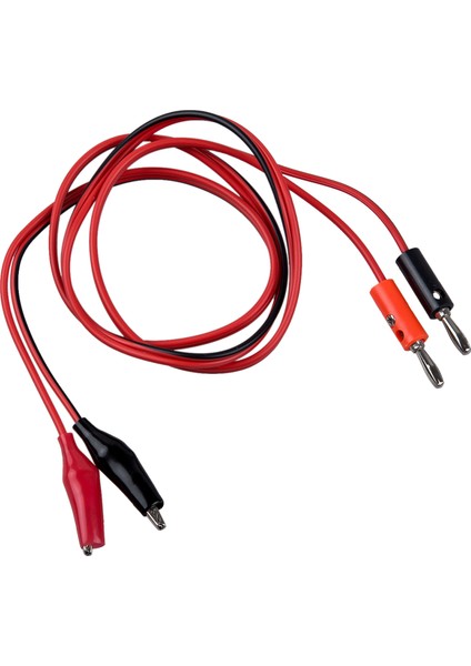 Sodıal(R) Timsah Klipsi - Banana Plug Prob Kablosu Test Ucu 90CM 3ft (Yurt Dışından)