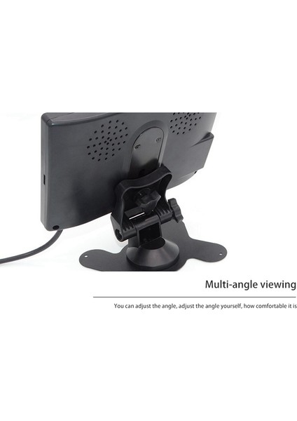 Mini Tv 7 Inç Hd Monitör 800X480 Taşınabilir Araç LCD Ekranları Dvd/cmmb Binek Araçlar Kamyonlar Için Iki Giriş (Yurt Dışından) fırsatları