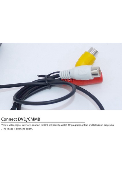 Mini Tv 7 Inç Hd Monitör 800X480 Taşınabilir Araç LCD Ekranları Dvd/cmmb Binek Araçlar Kamyonlar Için Iki Giriş (Yurt Dışından) indirimleri