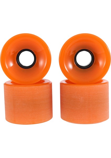 4 Adet/takım 60X51MM Cruiser Kaykay Tekerlekleri Pu Tekerlekler Uzun Tahta Cruiser Tekerlekleri, Turuncu (Yurt Dışından) fiyatları