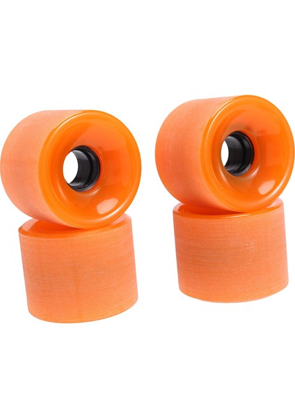 4 Adet/takım 60X51MM Cruiser Kaykay Tekerlekleri Pu Tekerlekler Uzun Tahta Cruiser Tekerlekleri, Turuncu (Yurt Dışından) modelleri