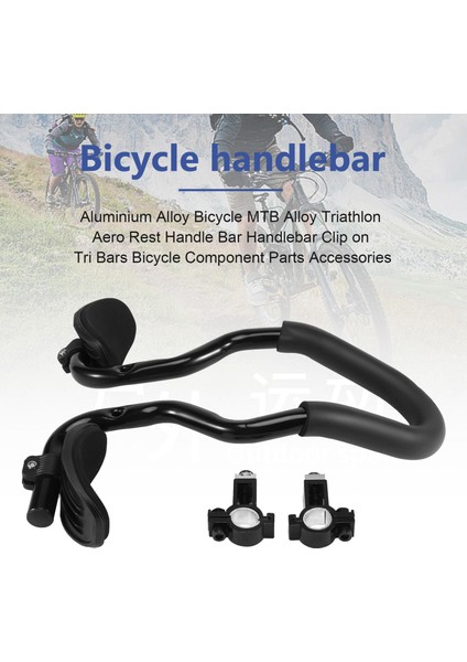Alüminyum Alaşımlı Bisiklet Mtb Alaşım Triatlon Aero Dinlenme Gidon Gidon Tri Barlar Üzerinde Klip Bisiklet Bileşen Parçaları Aksesuarları (Yurt Dışından) indirimleri