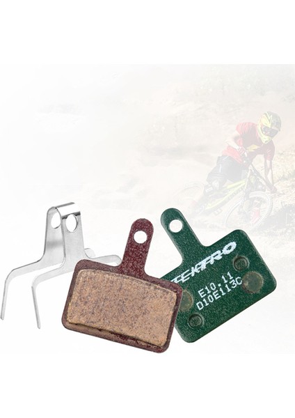 Tektro 2 Çift E10.11 Fren Balataları Bisiklet Hidrolik Disk Fren Balatası Shimano M335 395 Metal Bisiklet Balataları Bisiklet Parçaları (Yurt Dışından)