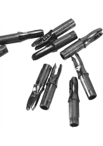 60 Paket Okçuluk Okları Nock Id 6.2mm Oklar Nocks Dıy Avcılık Çekimleri Için Kuyruk Ekleme Oklar Bileşik Olimpik Yay (Yurt Dışından) fırsatları