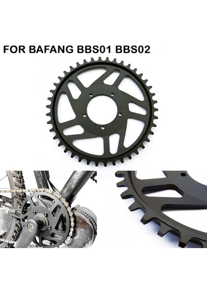 Bafang Orta Motor Bbs 01 02 Serisi 36T Aynakol Dişlisi Alüminyum Alaşımlı 6061-T6 Pozitif ve Negatif Dişler Için 36 Diş (Yurt Dışından)
