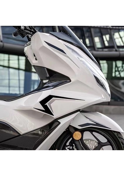 Motosiklet Koruma Etiket Vücut Çıkartma Dekorasyon Honda PCX160 Pcx 160 PCX160 2021-2022 Gri + Mavi (Yurt Dışından) fırsatları