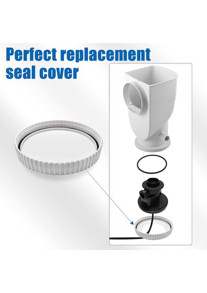 Paket Yer Üstü Skimmer Tahliye Kapağı SFX1000 SFX1500 Skimmer Pompası Kum Filtresi Pompası-Skimmer Pompası Muhafaza Kapağı (Yurt Dışından) indirimleri