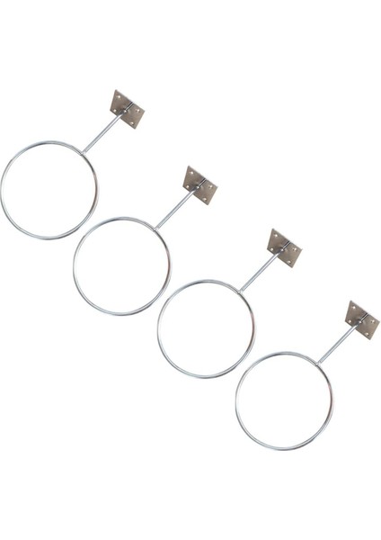 Sağlık Topu, Basketbol, Voleybol, Futbol Depolama Rafı Için 4 Adet Duvara Monte Spor Topu Tutucu Ekran (Yurt Dışından)