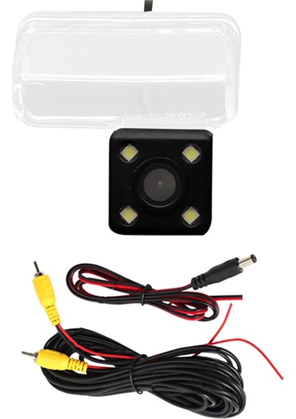Arka Görüş Kamerası 4led Geri Görüş Kamerası Peugeot 206 207 307 407 Citroen C2 C4 C5 Ds4 Toyota Camry Verso Için Yardımcı Kamera (Yurt Dışından)