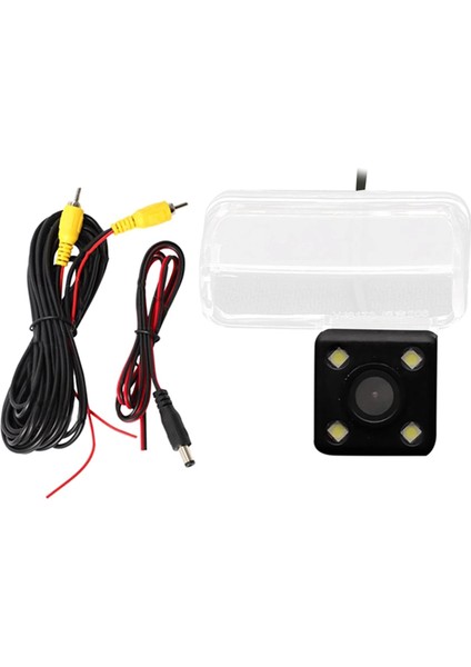 Arka Görüş Kamerası 4led Geri Görüş Kamerası Peugeot 206 207 307 407 Citroen C2 C4 C5 Ds4 Toyota Camry Verso Için Yardımcı Kamera (Yurt Dışından)