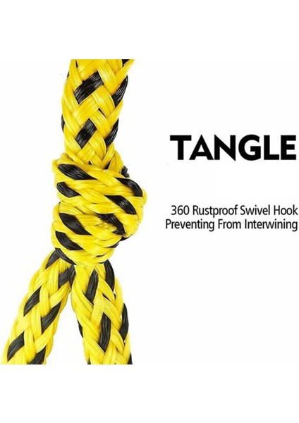 Tekne Çekme Halatı Hızlı Bağlantı, Su Kayağı Halat Konektörü Jet Ski Için Çekilebilir Boru Halat Konektörü, Su Sporları (Yurt Dışından) fırsatları