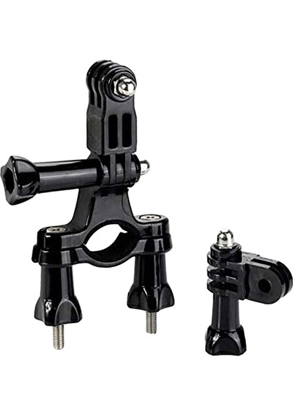 Gopro Hero Için Bisiklet Bisiklet Gidon Bağlantı Adaptörü Üç Yönlü Ayarlanabilir Bisiklet Sele Borusu Üç Yönlü Ayarlanabilir Pivot Kol (Yurt Dışından)