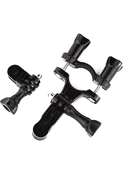 Gopro Hero Için Bisiklet Bisiklet Gidon Bağlantı Adaptörü Üç Yönlü Ayarlanabilir Bisiklet Sele Borusu Üç Yönlü Ayarlanabilir Pivot Kol (Yurt Dışından)