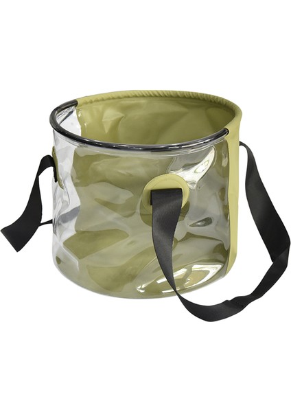 Dayanıklı Çok Taşınabilir Havzalar Su Geçirmez Katlanabilir Lavabo Kovası Seyahat Havzası Kamp Yürüyüş Depolama Kovası 10L (Yurt Dışından)