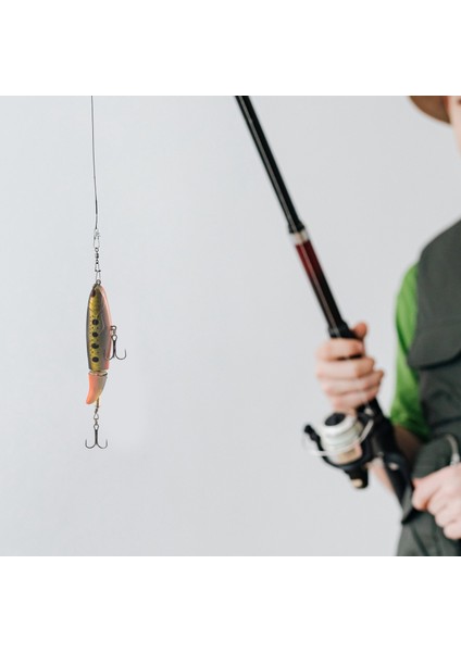 8 Adet Whopper Plopper 11 cm 15G Yüzen Popper Balıkçılık Cazibesi Yapay Sert Yem Wobbler Dönen Kuyruk Olta Takımı 3D Gözler (Yurt Dışından)
