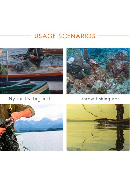 8ft 2.4m Balık Ağı Yem Kolay Atış El Döküm 3/4 Inç Güçlü Naylon Örgü + Platin (Yurt Dışından) fırsatları